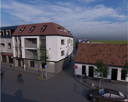 vizualizácia developerského projektu teplicz - bývanie v piešťanoch